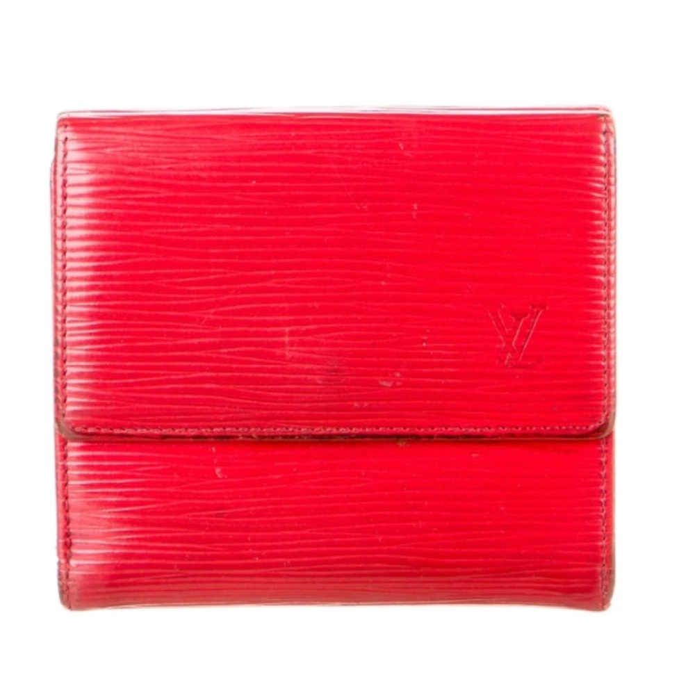 Red Louis Vuitton Wallet